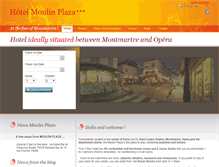 Tablet Screenshot of moulinplaza.com